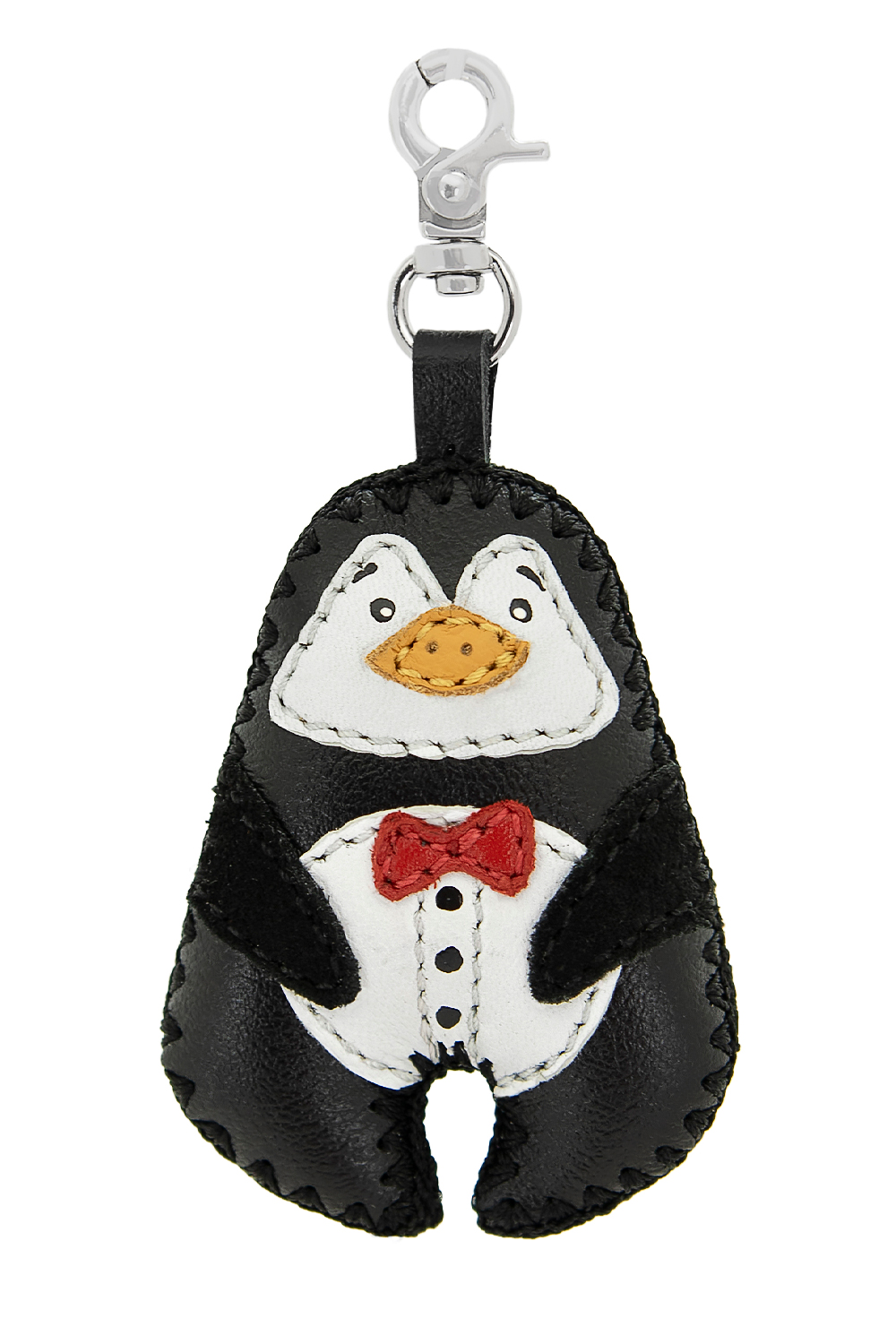 Брелок кожаный «Пингвин» ДС-543.8